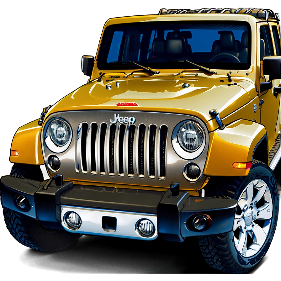 Jeep Grill Sketch Png 06272024 PNG image