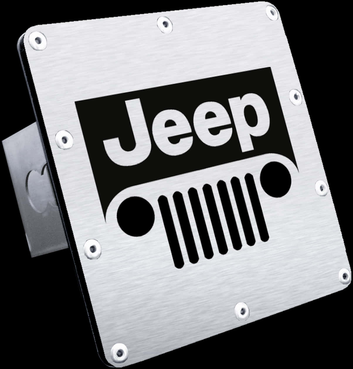 Jeep Logo Metal Plate PNG image