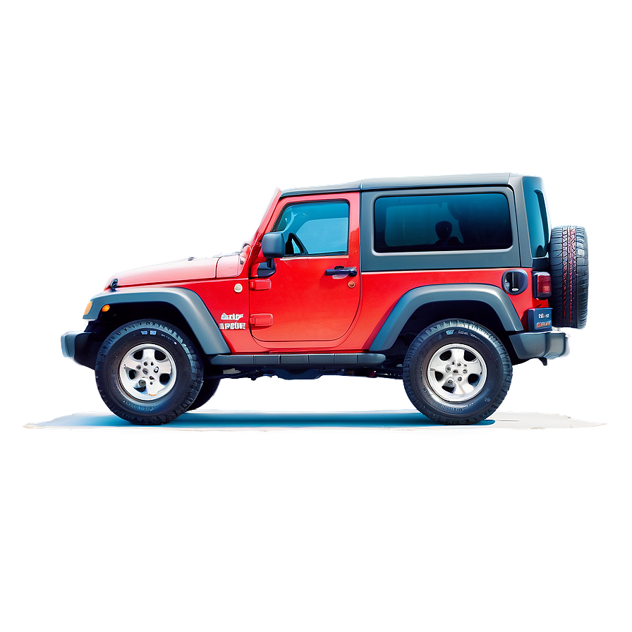 Jeep On Scenic Overlook Png 05062024 PNG image