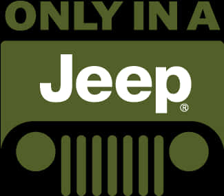 Jeep Only In A Logo PNG image