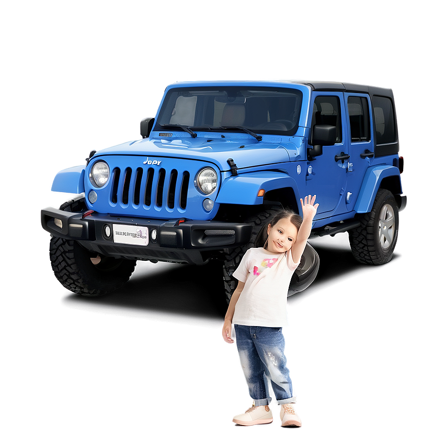 Jeep Wave Cool Pose Png Bvx24 PNG image