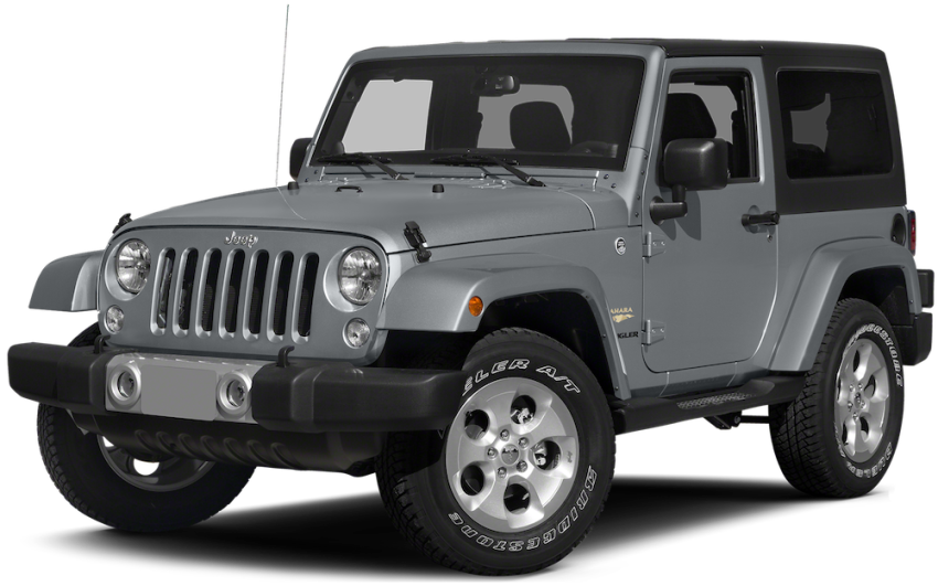 Jeep Wrangler S U V Profile View PNG image