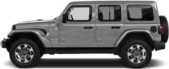 Jeep Wrangler Sahara Side View PNG image