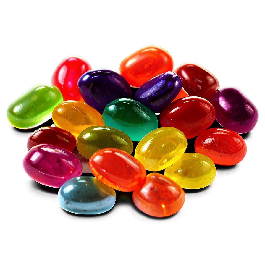 Jelly Bean Candy Rainbow Png 05042024 PNG image