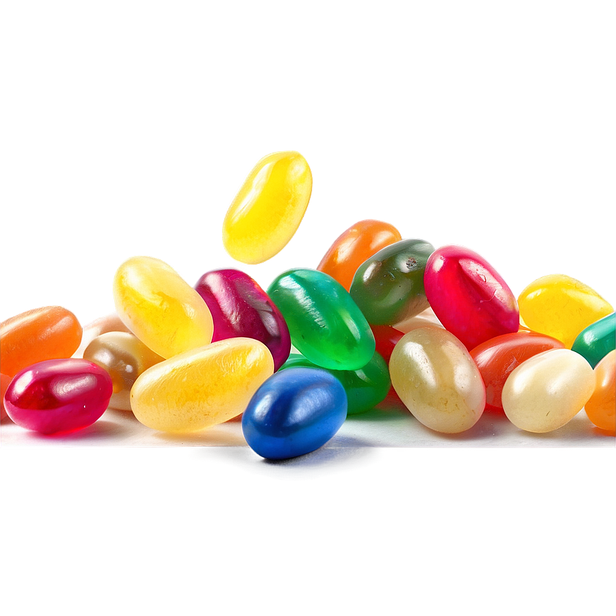 Jelly Beans Assortment Png Keu PNG image