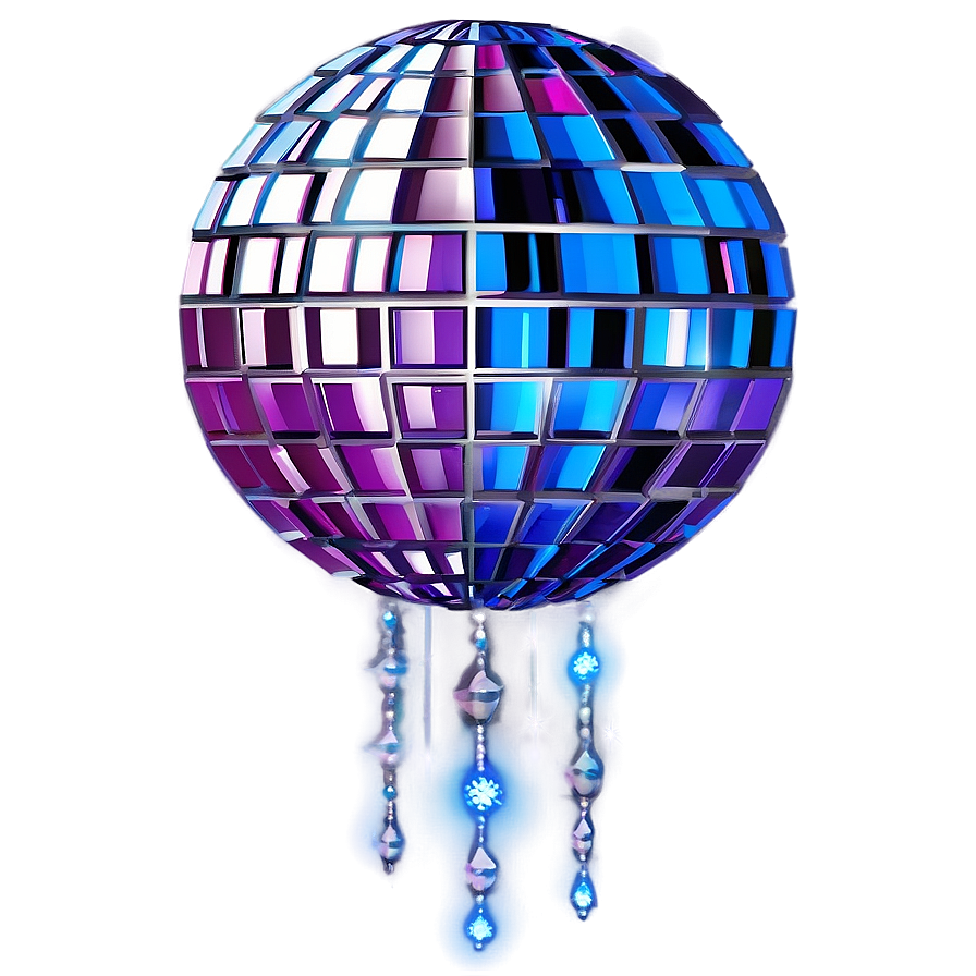 Jellyfish Disco Ball Hybrid PNG image