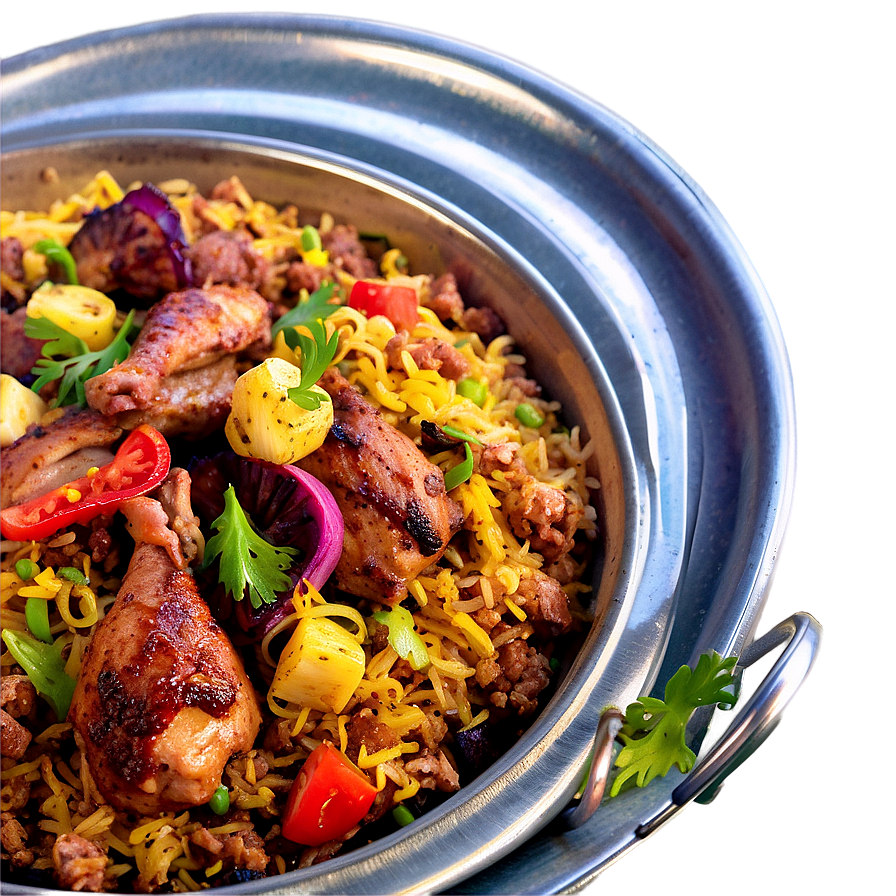 Jerk Chicken Paella Fusion Png 79 PNG image