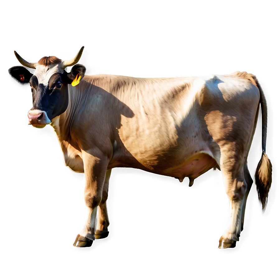 Jersey Cow Clipart Png 06272024 PNG image