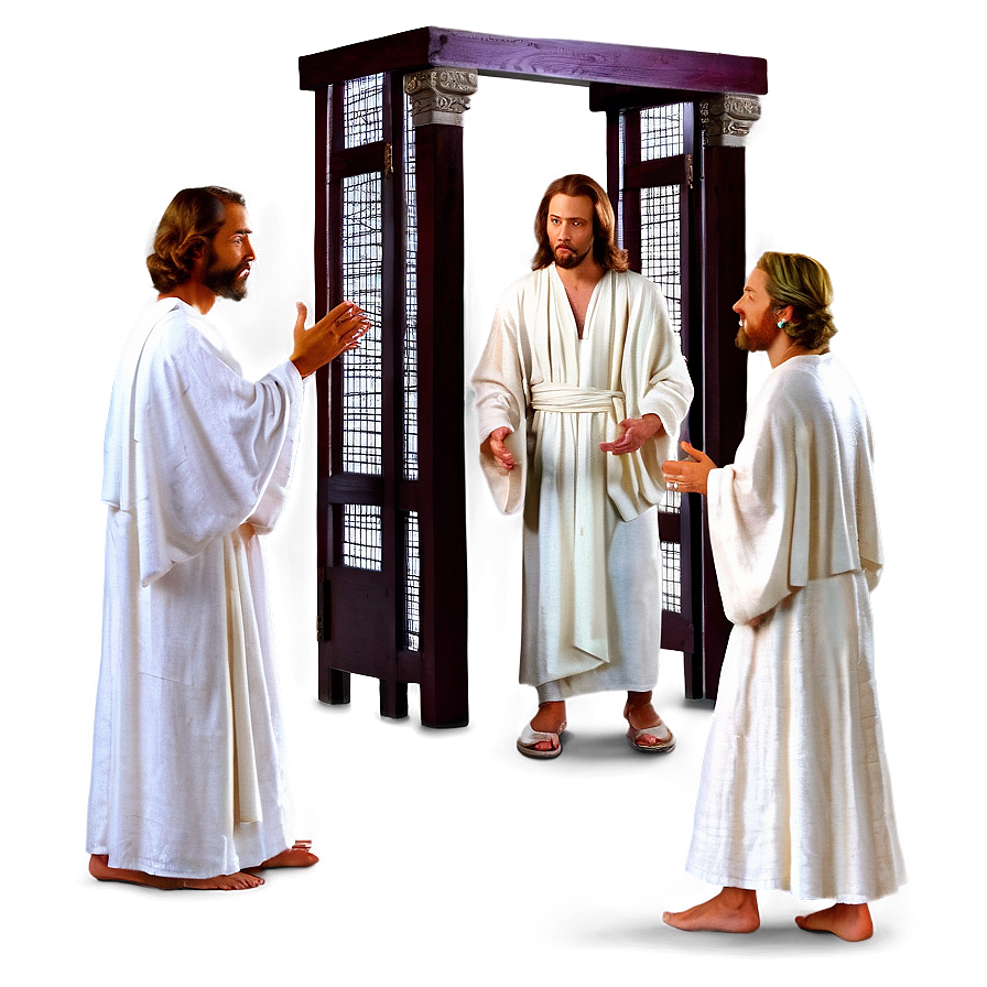 Jesus At The Temple Png 05032024 PNG image