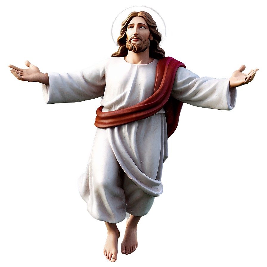 Jesus Christ Ascending To Heaven Png 05032024 PNG image