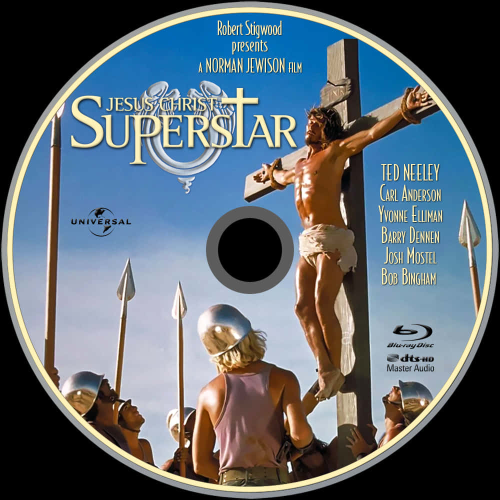Jesus Christ Superstar Movie Disc PNG image