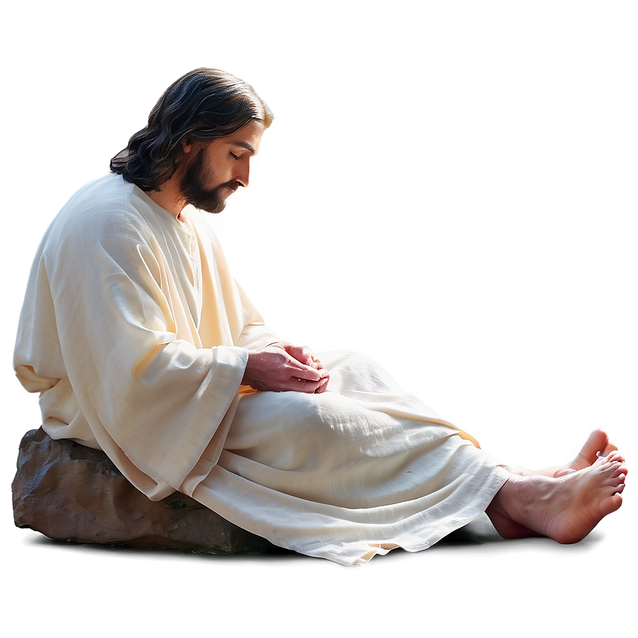 Jesus Washing The Disciples' Feet Png Anw75 PNG image