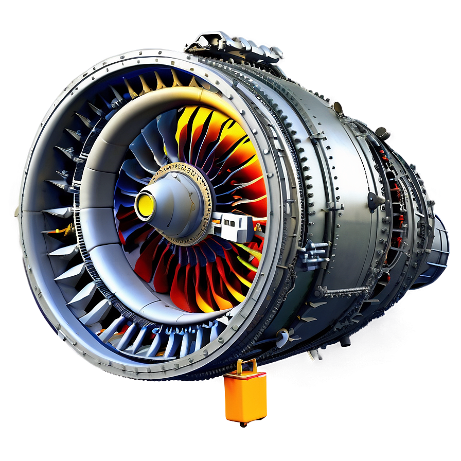 Jet Engine Cutaway View Png Svc PNG image