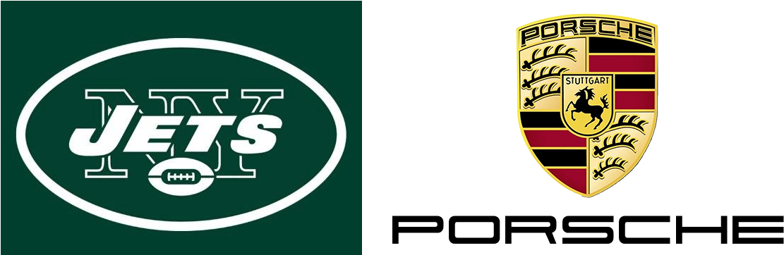 Jets_and_ Porsche_ Logos_ Comparison PNG image