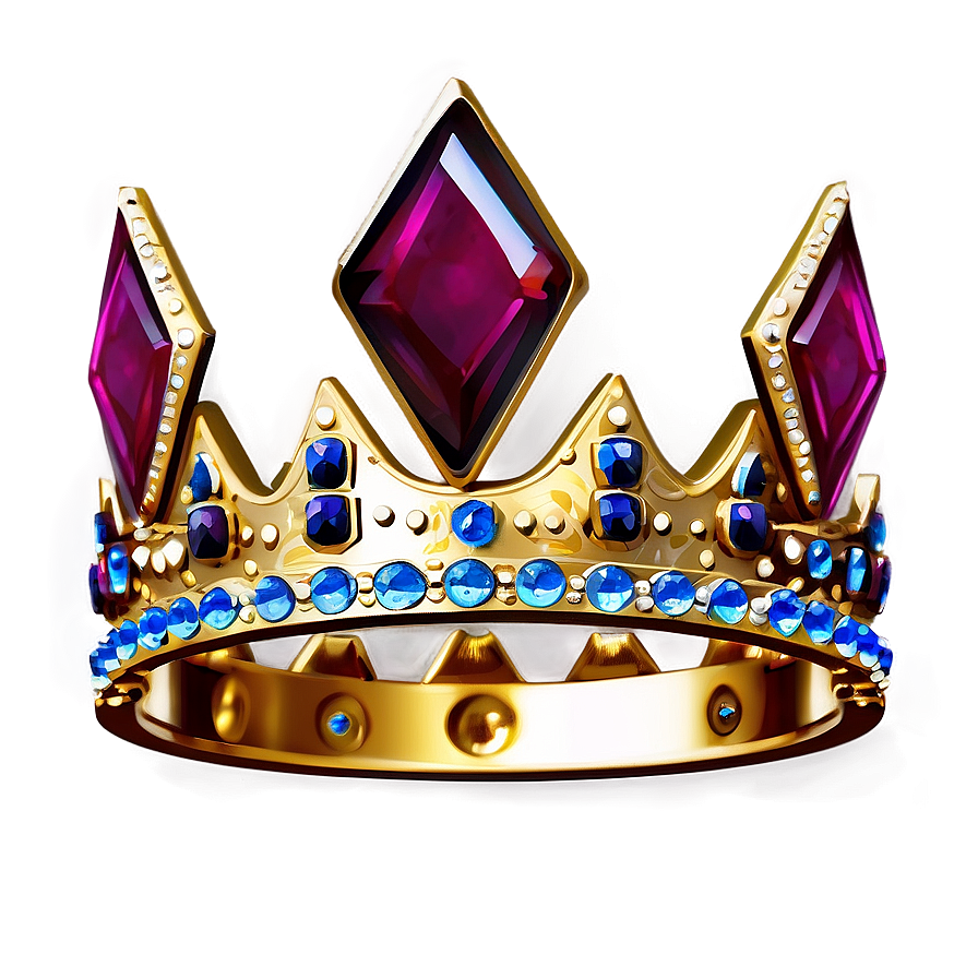Jewel-encrusted Crown Png 04302024 PNG image