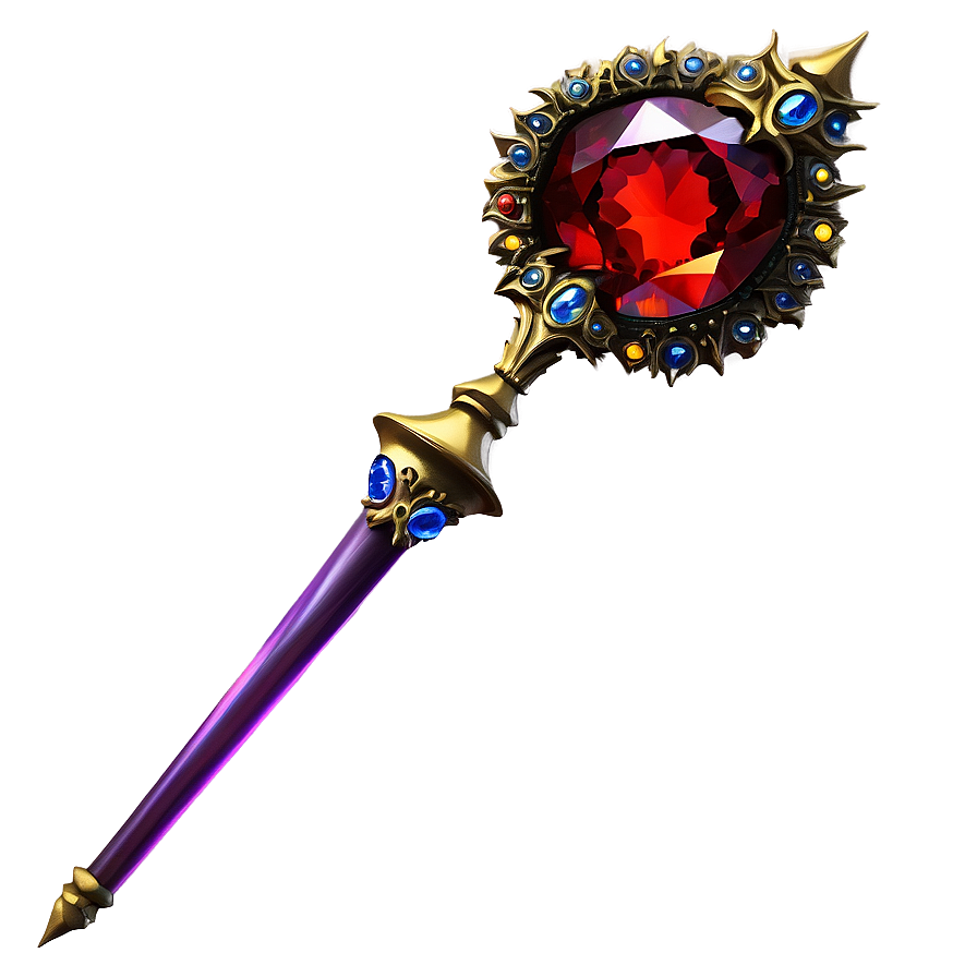 Jeweled Scepter Png Xkm PNG image