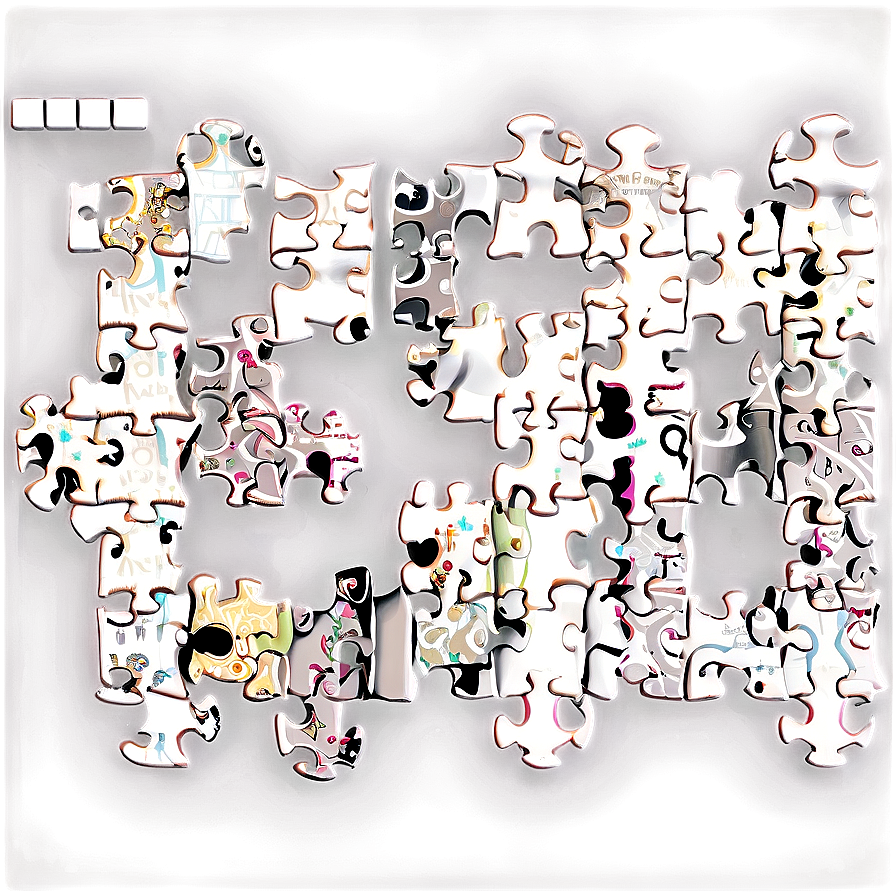 Jigsaw D PNG image