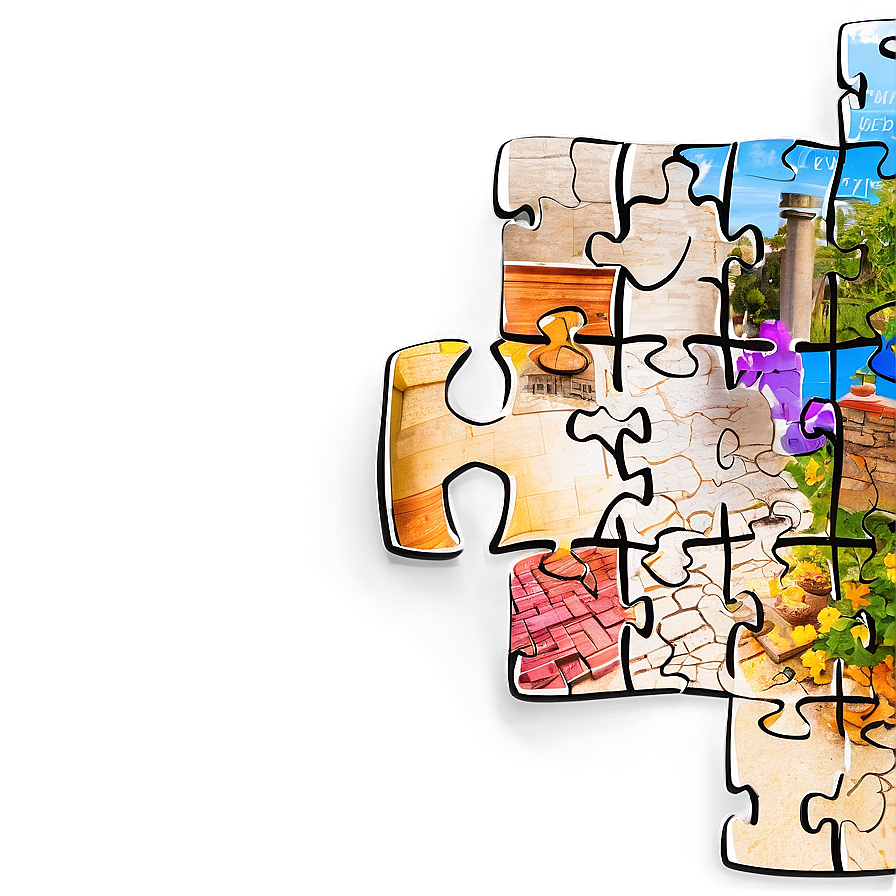 Jigsaw Puzzle Map Png 06112024 PNG image