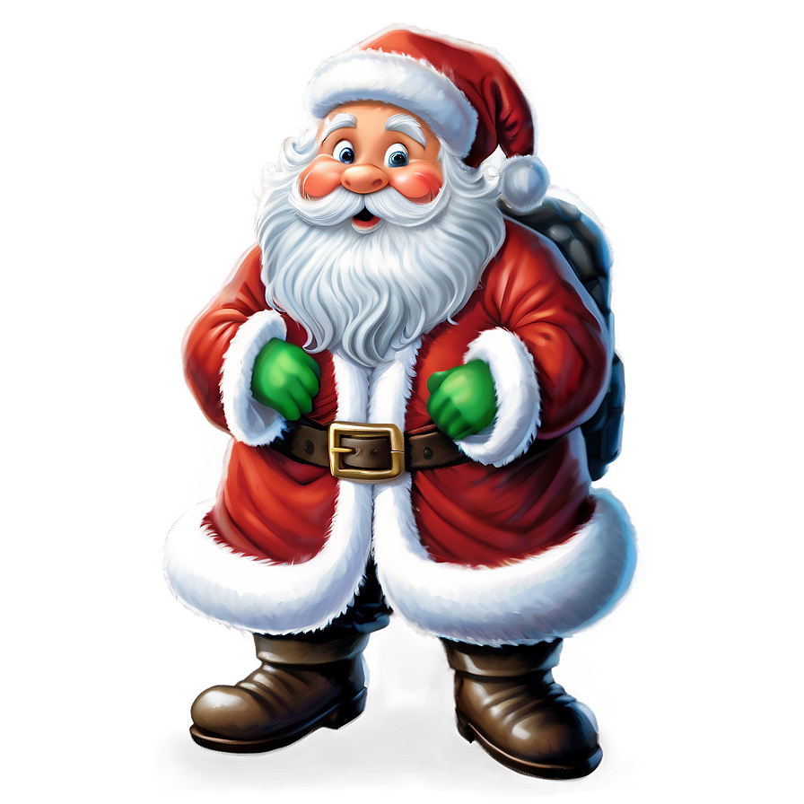 Jingle Bells Santa Png 06252024 PNG image