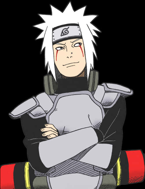 Jiraiya Naruto Anime Character PNG image