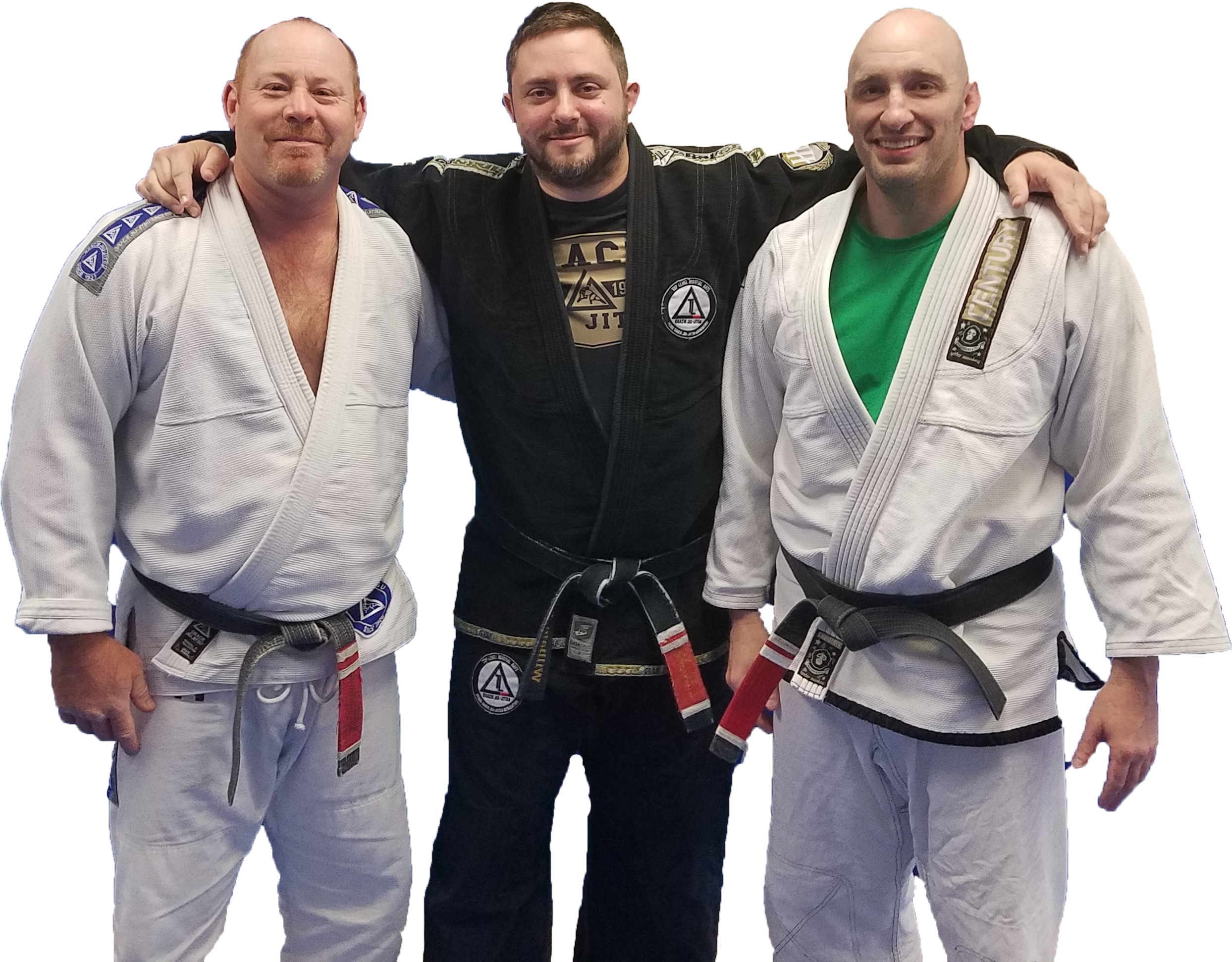 Jiu Jitsu Instructors Group Photo PNG image