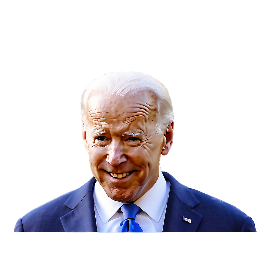 Joe Biden Face D PNG image