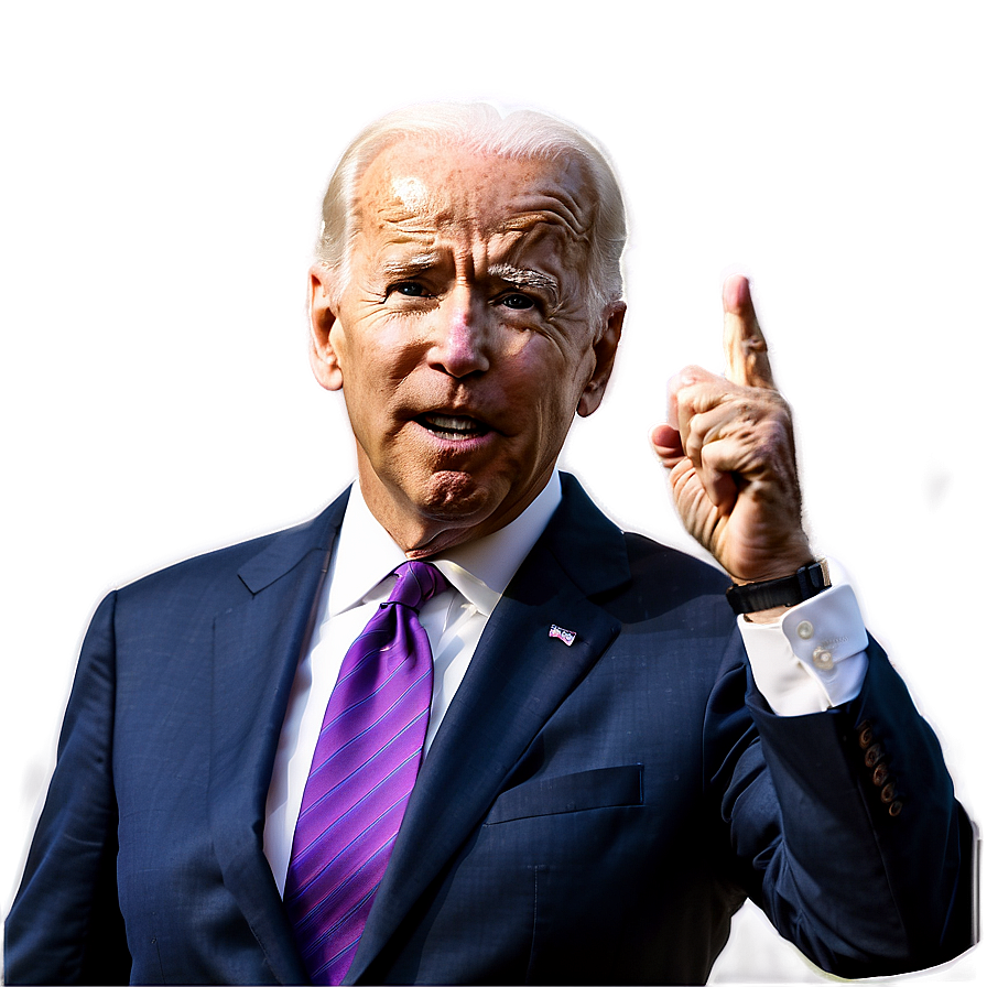 Joe Biden Leadership Pose Png 06212024 PNG image