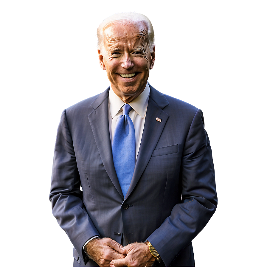 Joe Biden Smiling Png Wvj30 PNG image