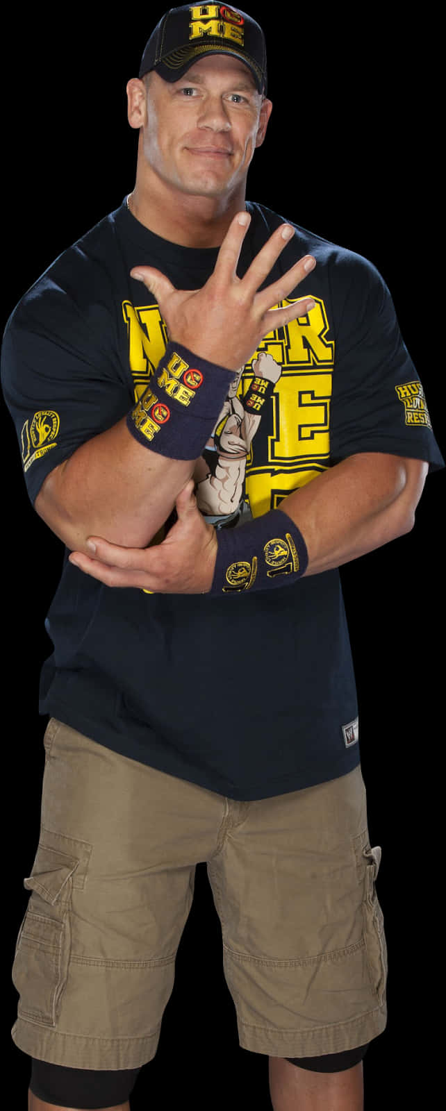 John Cena W W E Pose PNG image