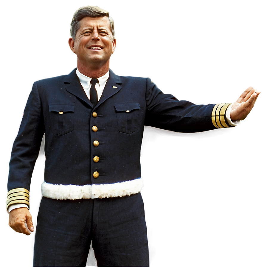 John F Kennedy Navy Uniform Png Fnx52 PNG image