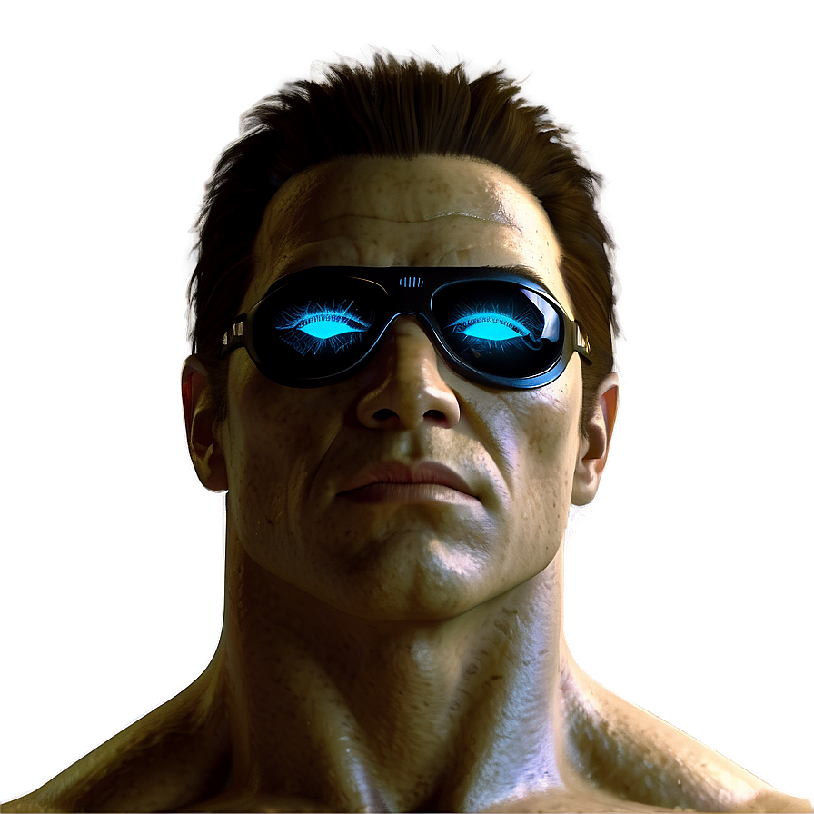 Johnny Cage Headshot Png Gvl16 PNG image