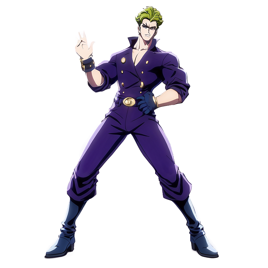 Jojo Menacing Stand Aura Png 06122024 PNG image