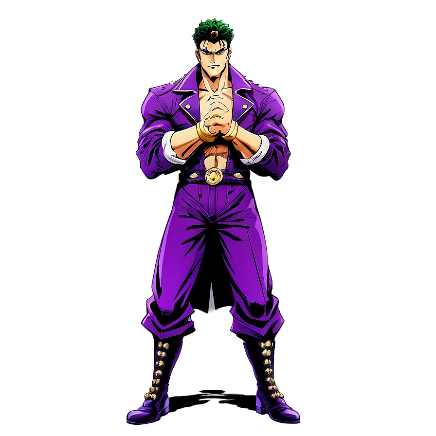 Jojo's Bizarre Adventure Menacing Png Onf78 PNG image