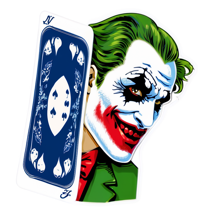 Joker Card Design Png Hhw64 PNG image