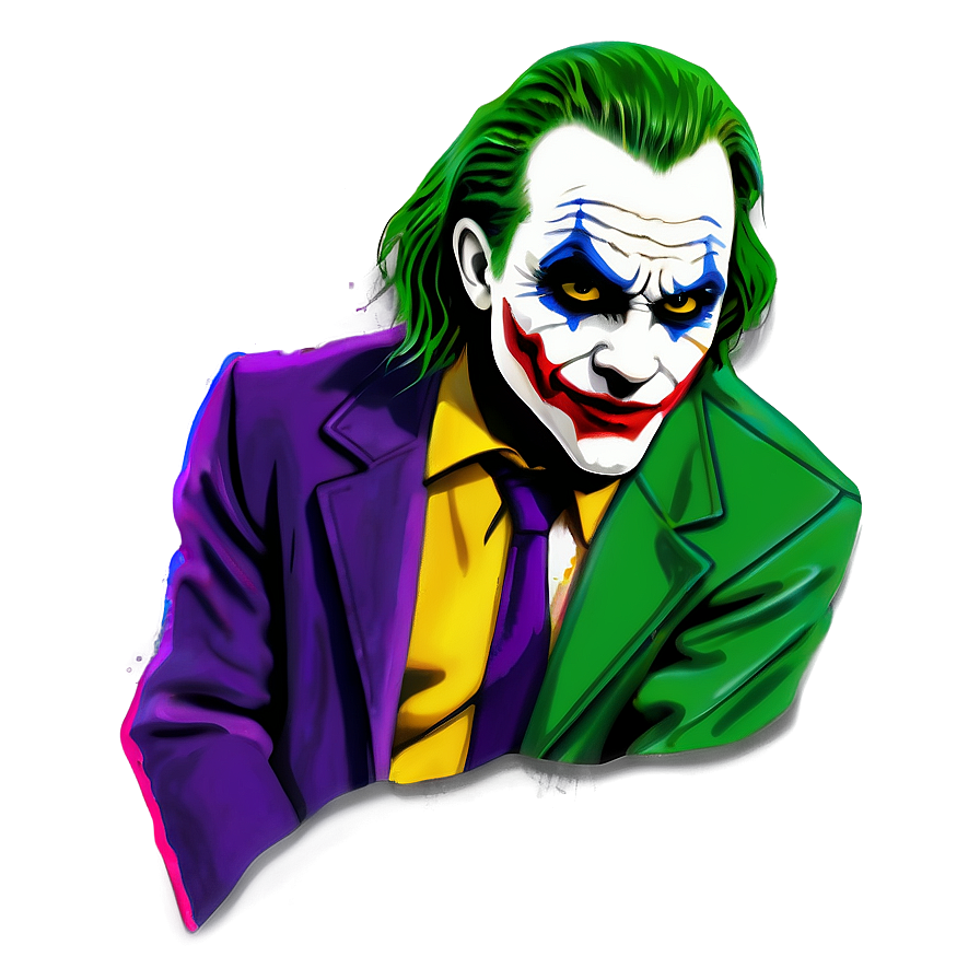 Joker Graffiti Style Png 05212024 PNG image