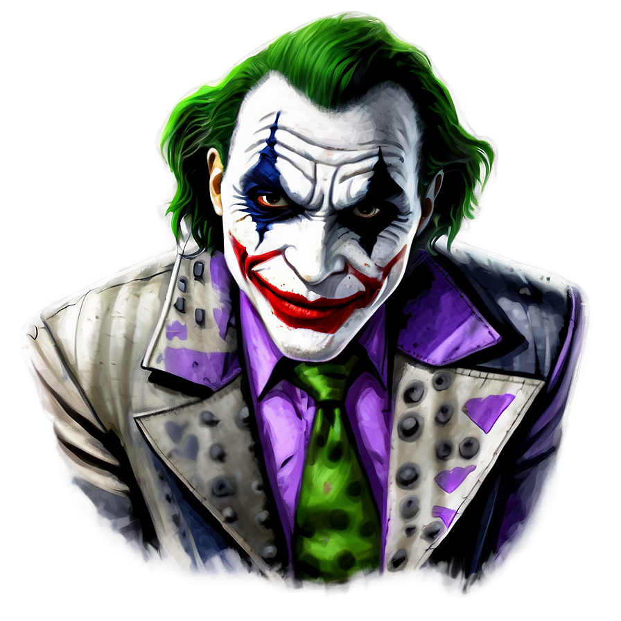 Joker In Arkham Asylum Png 93 PNG image