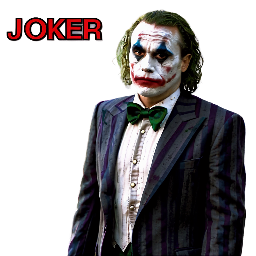 Joker In Suit Png Pbf42 PNG image