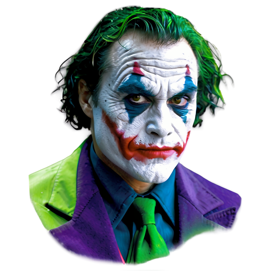 Joker Makeup C PNG image