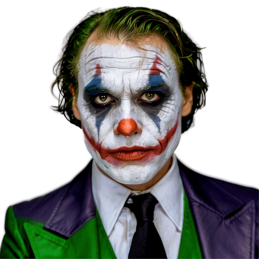 Joker Makeup For Women Png 06272024 PNG image