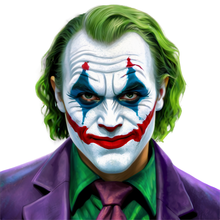 Joker Makeup Sketch Png Olf PNG image