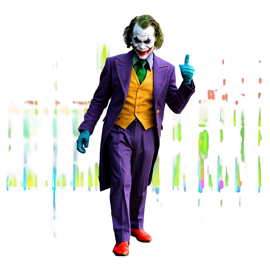 Joker's Eerie Silhouette Png 05212024 PNG image