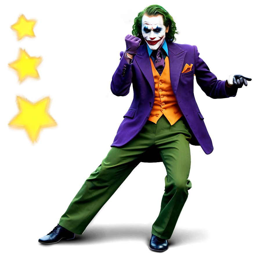 Joker's Iconic Dance Png Xjo PNG image