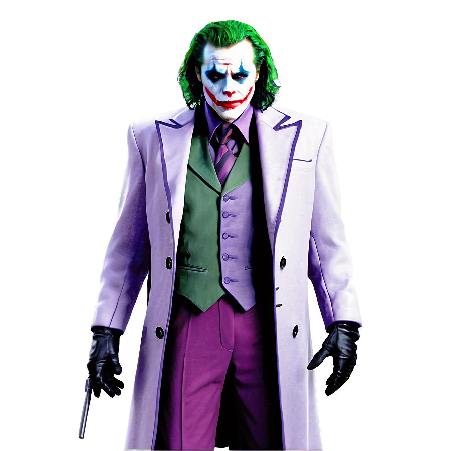 Joker's Purple Coat Png 05212024 PNG image