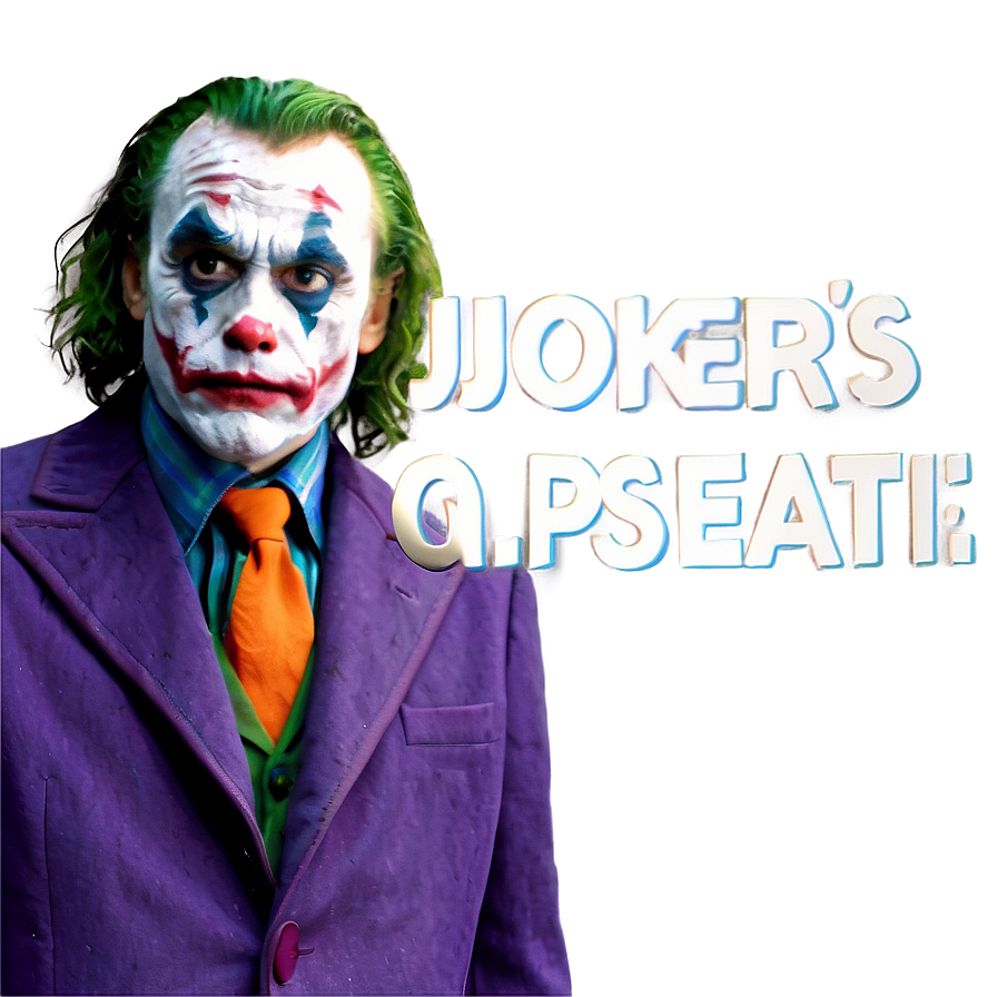 Joker's Sinister Plot Png 77 PNG image