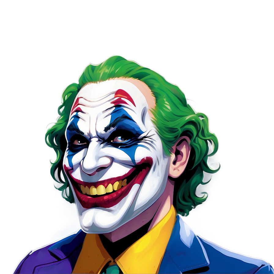 Joker's Twisted Smile Png Ish PNG image