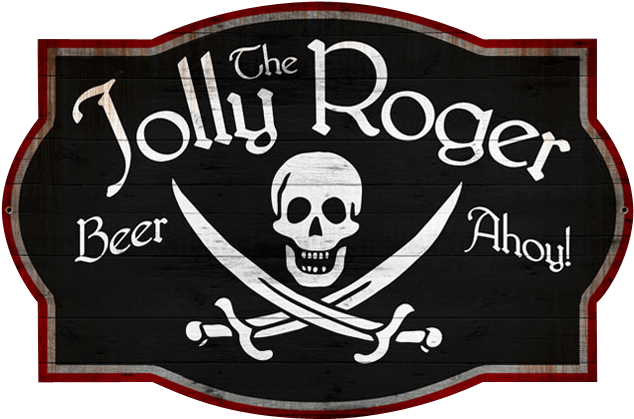 Jolly Roger Beer Sign PNG image