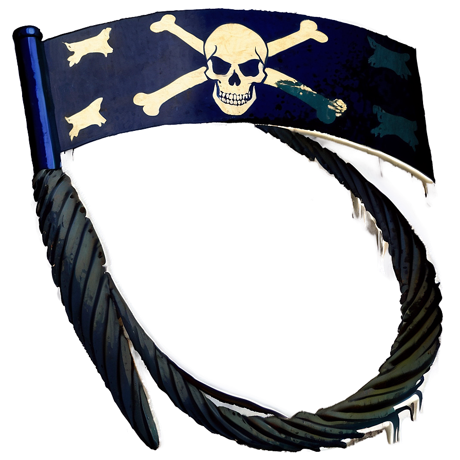 Jolly Roger Flag Design Png Aan PNG image