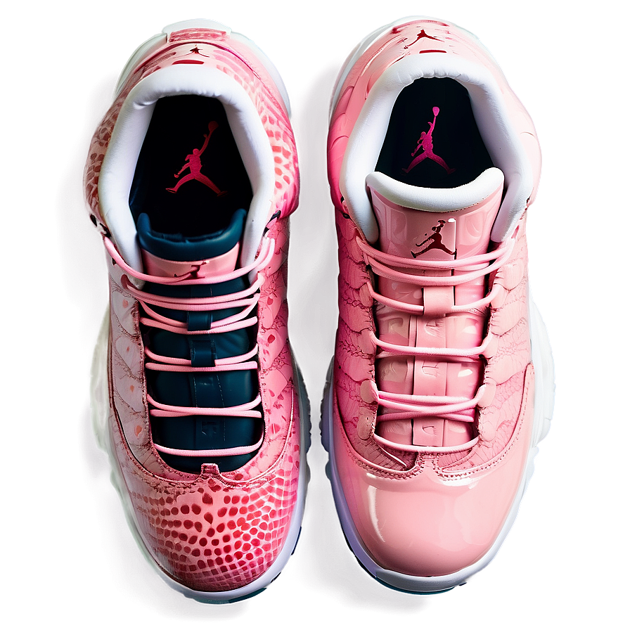 Jordan 11 Retro Low Pink Snakeskin Png Lgm70 PNG image