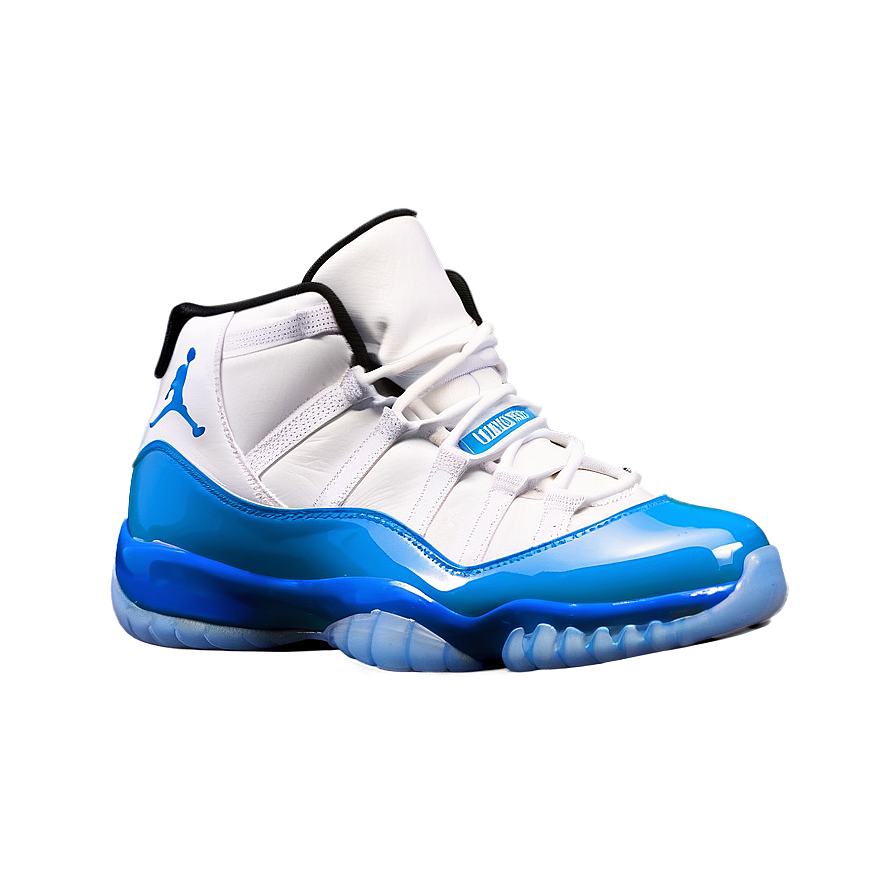 Jordan 11 White And Blue Png 44 PNG image