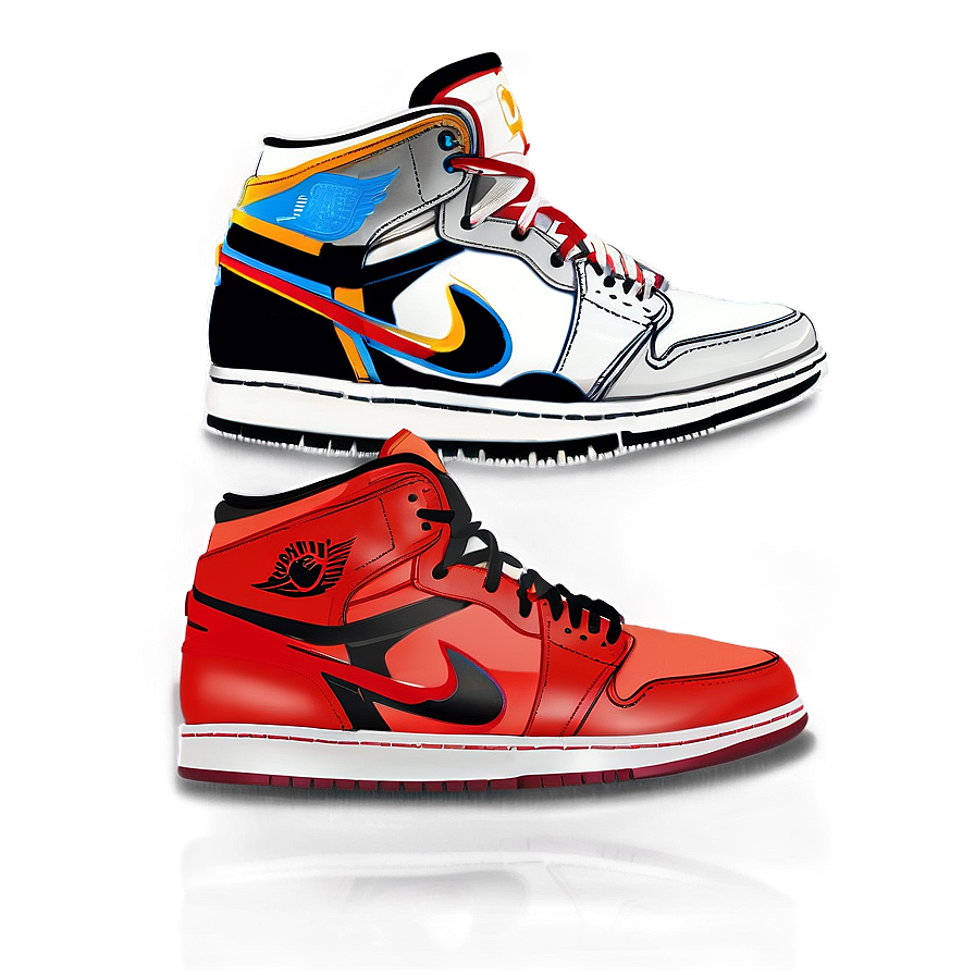 Jordan Shoes Collection Png 6 PNG image